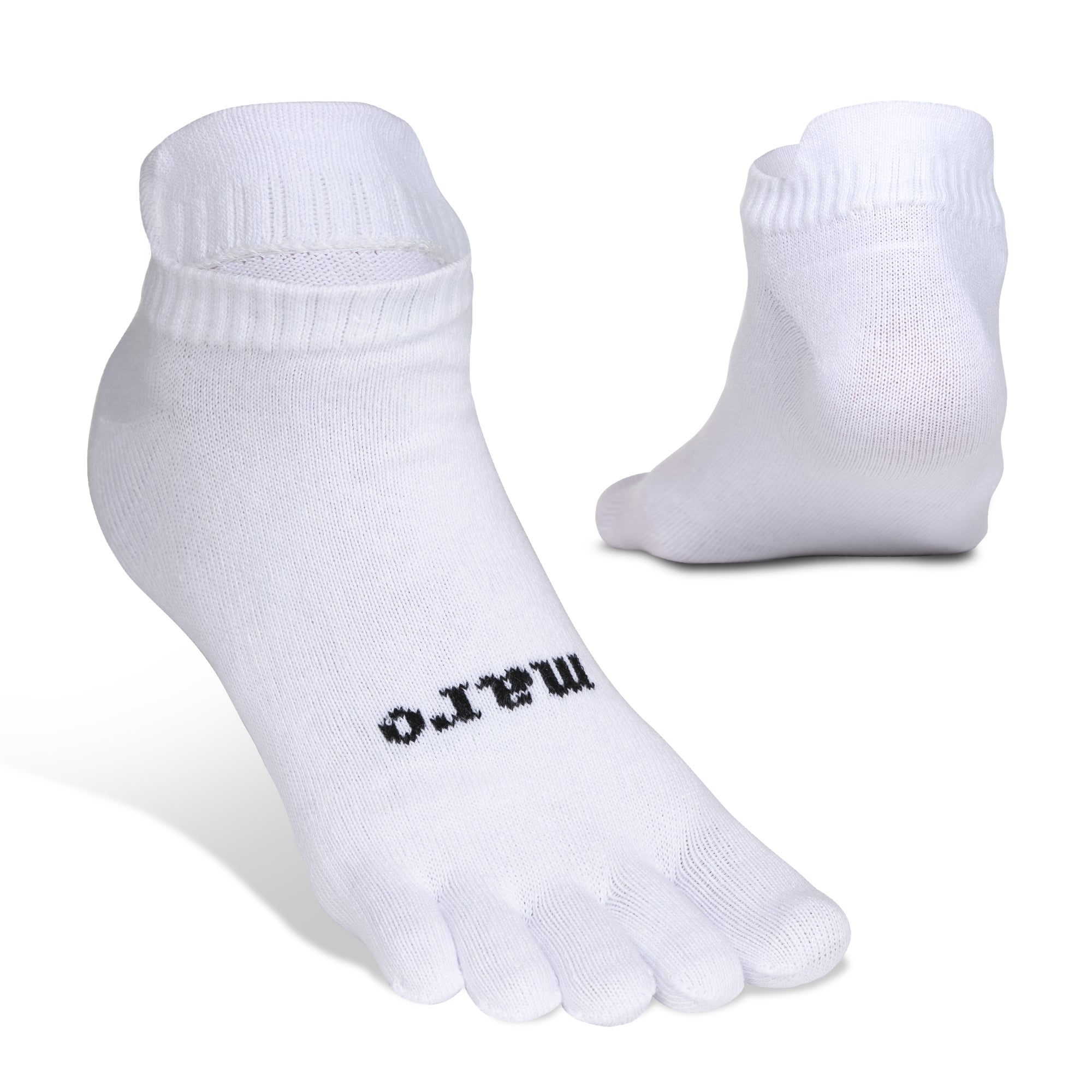 Organic Cotton Everyday No Show Toe Socks